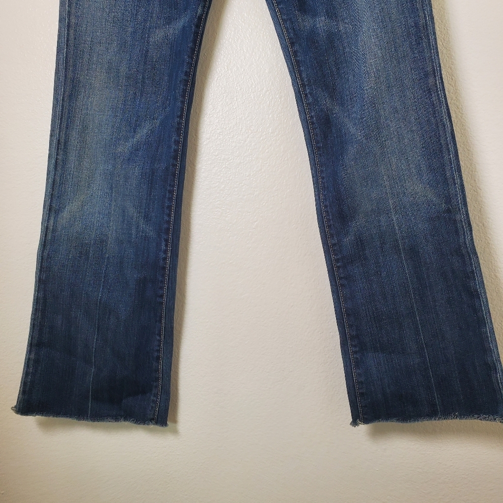 Ezra Fitch Y2K Low Rise Bootcut Jean Size 27 Medium Wash‎ Vintage Denim - Picture 6 of 13